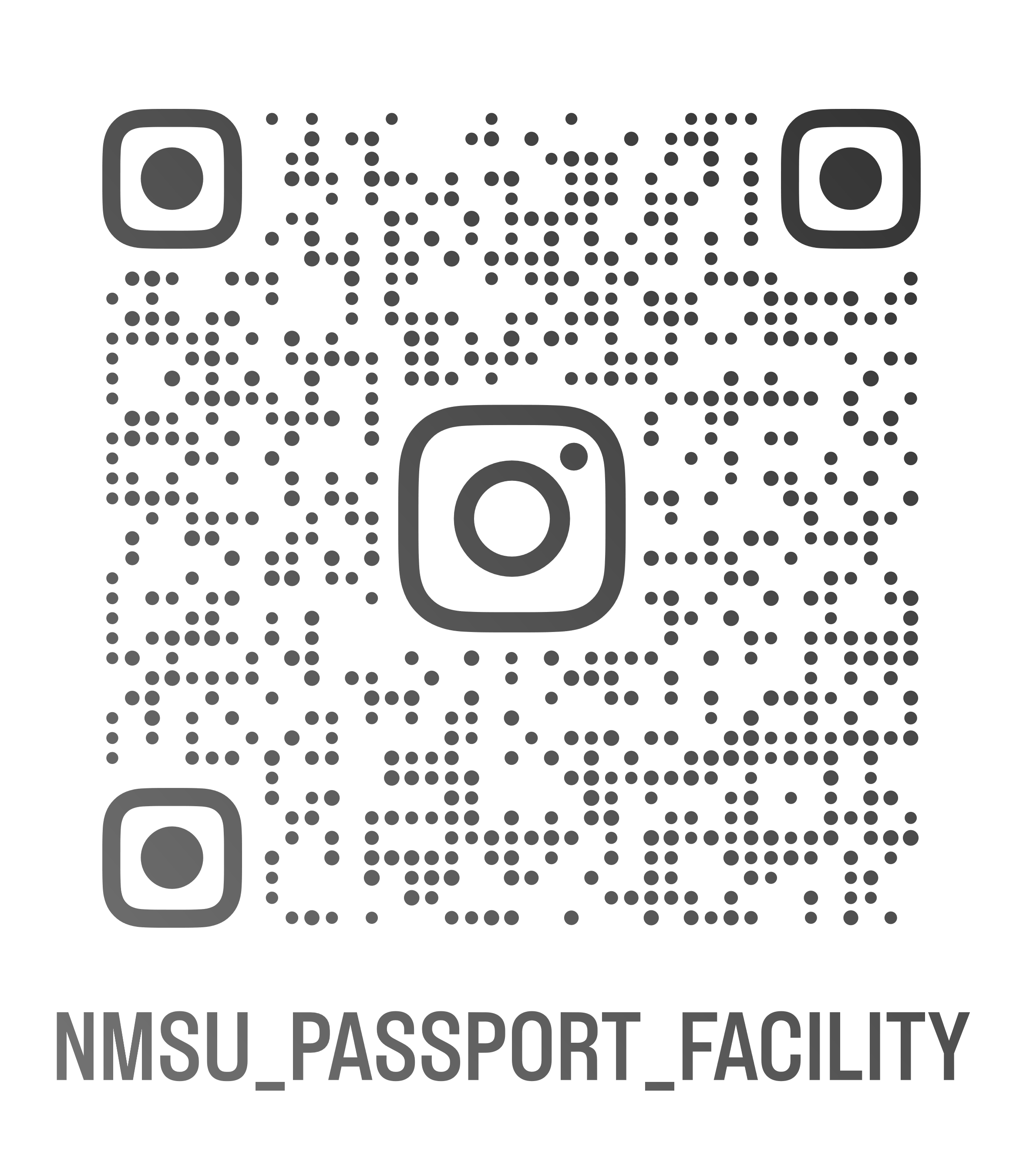 Passport Office Instagram QR Code